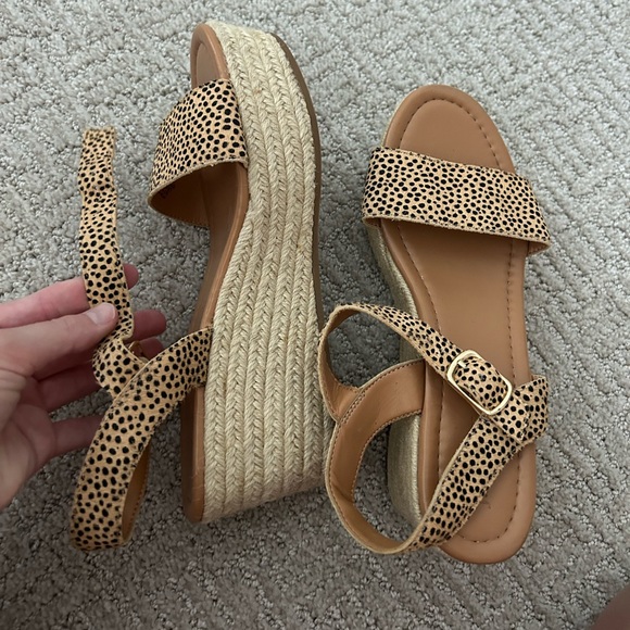 J. Crew leopard wedges - Picture 2 of 3